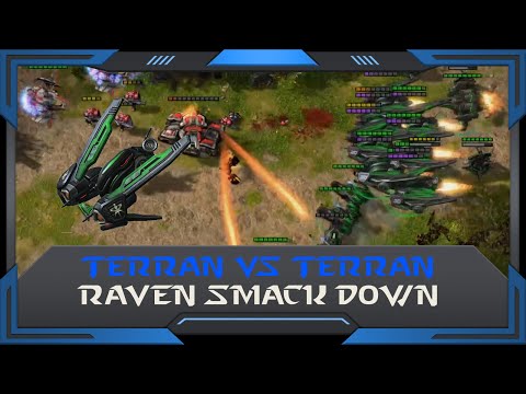 StarCraft 2 (RuFF Highlight): Raven Smack Down