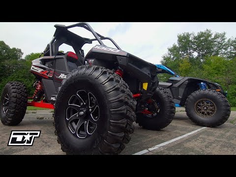 All-New ITP Versa Cross Tire Install & Test on RZR RS1 & Maverick X3 X rc
