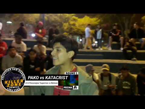 Pako vs KataCrist/4tos/Colectivo Killer Zone SG #Fecha1