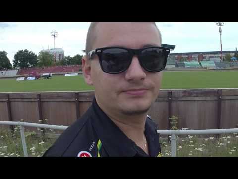 Tomasz Soter + drużyna + kibice po meczu Polonia Bydgoszcz - Euro Finannce Polonia Piła I 16.07.2017