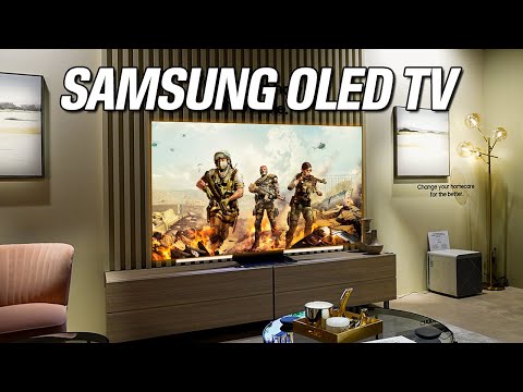 Televizorius SAMSUNG QE55S95BATXXH 55 colių UHD OLED 4xHDMI 2xUSB