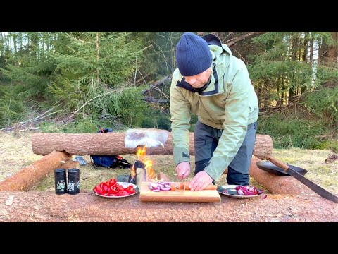 Tandoori chicken on the big Muurikka | campfire cooking