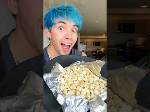 Descubrí cómo hacer PALOMITAS con aluminio😱😳😋