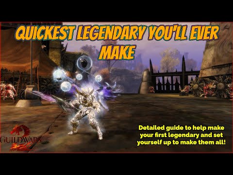 Easiest Legendary of your Life! quickest way to build your first Guild Wars 2 legendary weapon