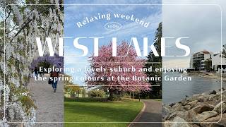 Spring in Adelaide, we're exploring West Lakes suburb and Botanic Garden