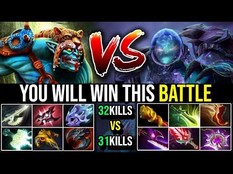 Can You Predict Who Win ? - Immortal [Huskar] Vs 5k [Arc Warden] Spammer CRAZIEST 32Kills | DotA 2