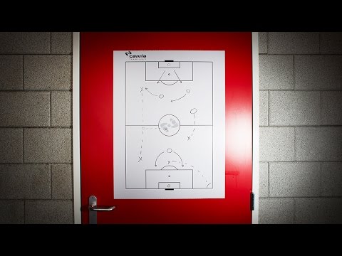 Cawila Fußball Taktikfolie | selbsthaftend | 25 Blatt