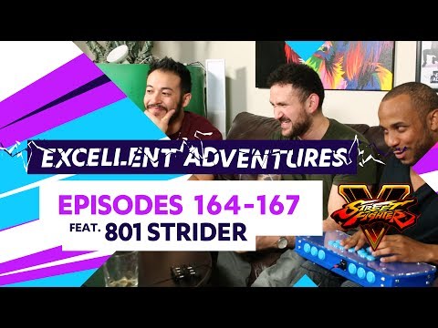 801 Strider aka Coach Gustavo is BACK! Excellent Adventures #164-167 OUT NOW!