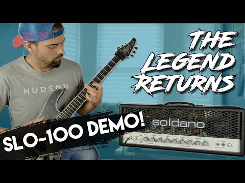 Best Amp Ever? Soldano SLO-100 Demo | Clean to Crunch to Overdrive | Legendary High Gain Monster!