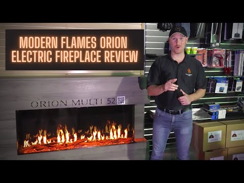 The Electric Fireplace of the Future- The Orion by Modern Flames
