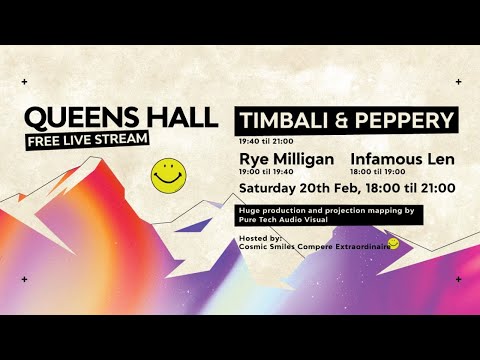 Timbali & Peppery + Rye Milligan: Live From The Queens Hall, Narberth
