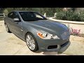 2010 Jaguar XFR v1.0 для GTA 5 видео 8