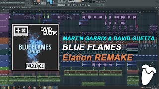 Martin Garrix &amp; David Guetta - ID (Blue Flames) [FL Studio Remake + FULL FLP]