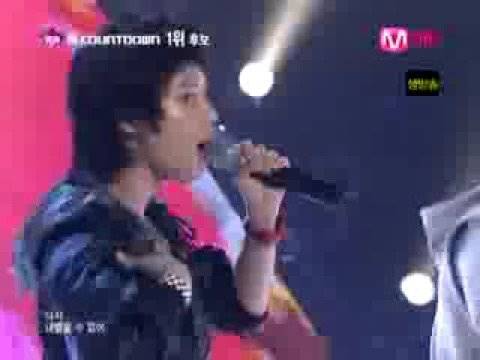 2008.10.02 SHINee - Love Like Oxygen on M!Countdown
