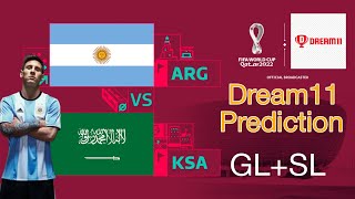 ARG vs SAU Prediction, Argentina vs Saudi Arabia Dream11, Argentina vs Saudi Arabia FIFA World Cup