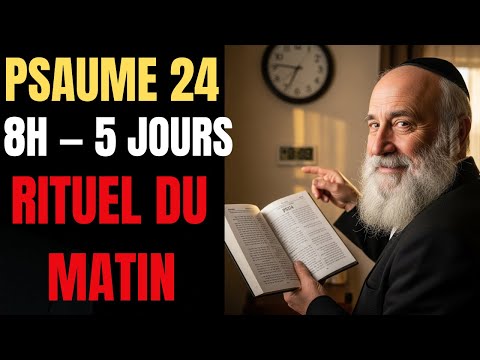 CHAQUE MATIN À 8H, RÉCITE LE PSAUME 24 — QUELQUE CHOSE DE BON ARRIVE EN 5 JOURS