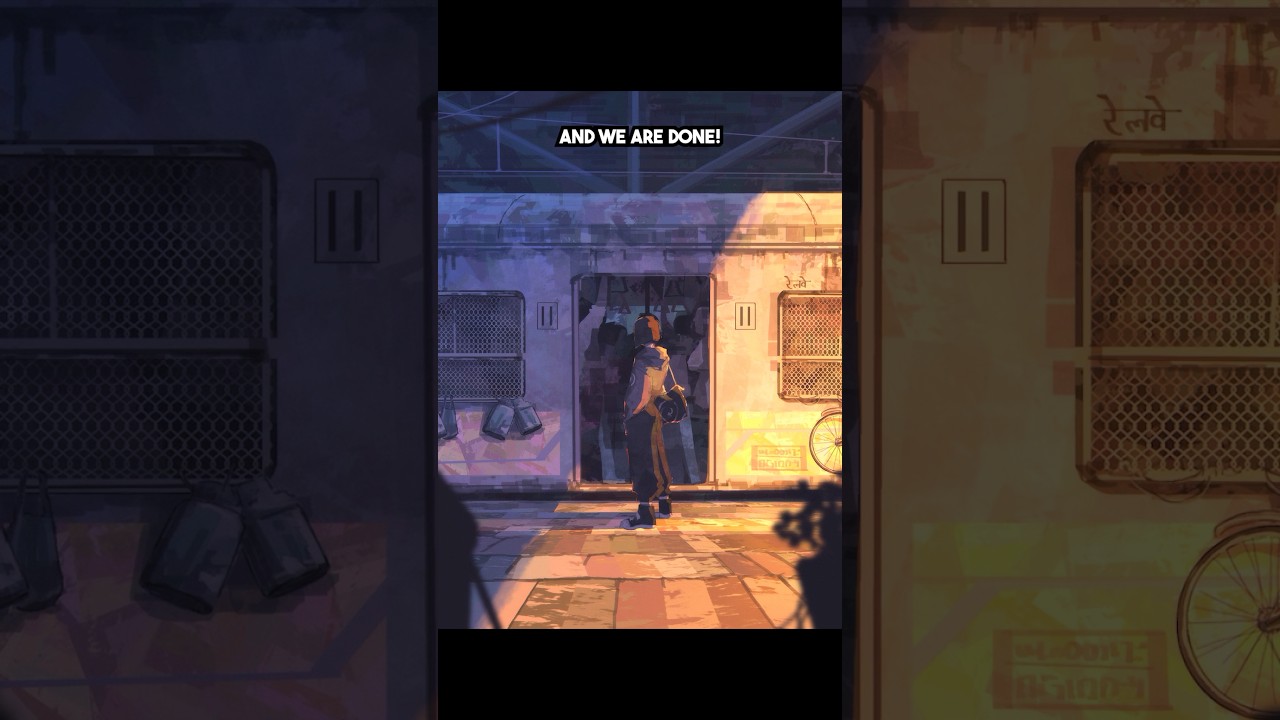 Train Station #procreate #digitalart #arttutorial