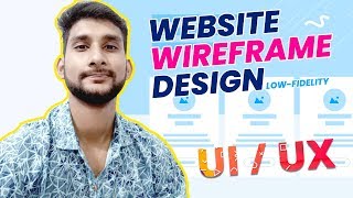 How to design Website Wireframe using Photoshop | Ui/Ux Tutorial | Bangla Tutorial