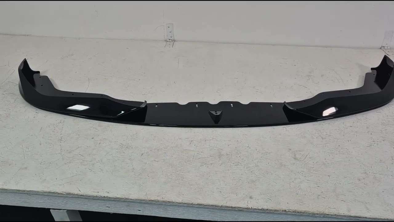 BMW 3 Serie G20/G21 2018– AC-Style frontlip voorbumper (voor M-Sport 2018-2022, ABS) Video 1