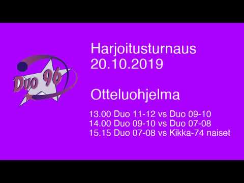 20.10.2019 Duon seuraturnaus