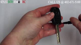 How To Replace A 2007 - 2013 Honda CR-V Key Fob Remote Battery FCCID: MLBHLIK-1T