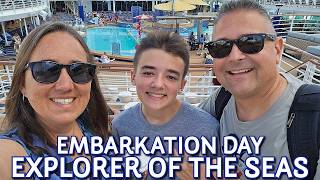 Royal Caribbean Explorer Of The Seas! Embarkation Day! An Oldie But A Goody! Information And Fun!