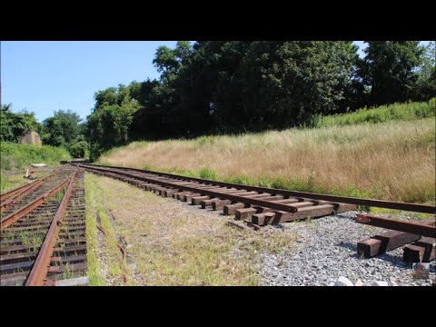 Abandoned railroad siding restoration - Melville, RI - 7/31/2021