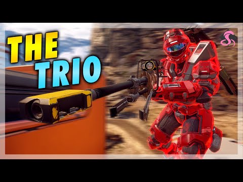 Warzone "The Trio" Against A Team Featuring: Ultra Banshee and Solfuze - Halo 5: Guardians