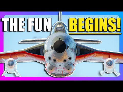 War Thunder's New "Balanced" F.58 Hunter...