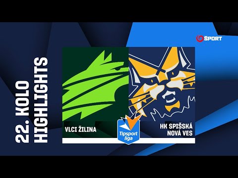 22. kolo: Vlci Žilina - HK Spišská Nová Ves 1:2 (1:1, 0:1, 0:0)