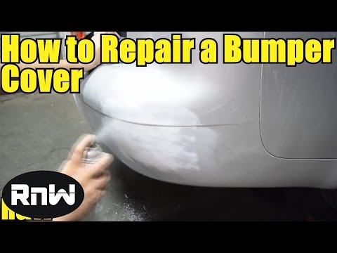 How to Repair and Paint a Plastic Bumper Cover For Beginners - Part I Video