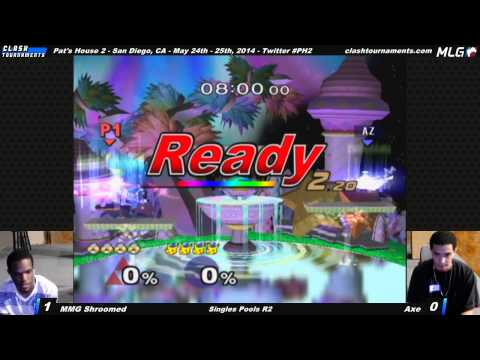 PH2 - Axe vs MMG Shroomed - SSBM