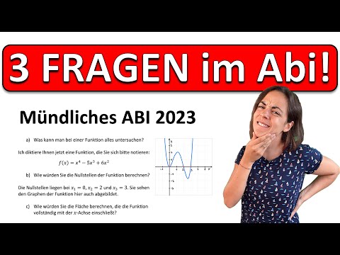 🚀🚀🚀  ORIGINALE ABI AUFGABE aus mündlicher Mathe Prüfung 2026 | Die häufigsten Fragen FAQ-Katalog #9