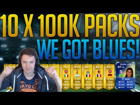 10 x 100k PACKS - WE GET BLUES! TOTS' IN A PACK LIVE REACTIONS w/ FACECAM - FIFA 14 UT - EASFC
