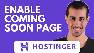 How to Show the Coming Soon Page in Hostinger Website Builder