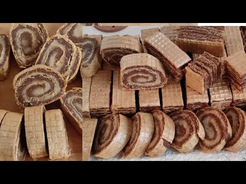 Praznični kolači recept za 15 minuta. Oblatne / Oblande recept sa keksom i kokosom!