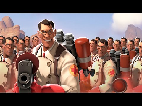 I Trapped 98 Medic Bots in Badwater