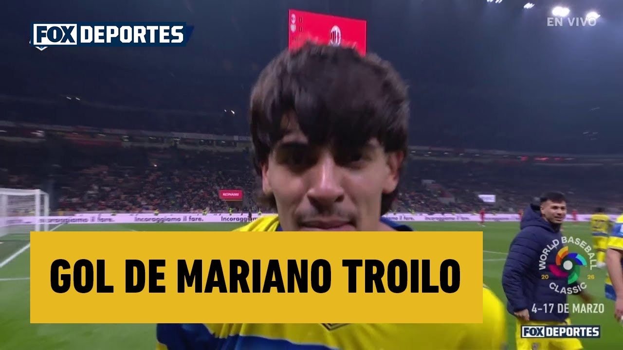 😱🔥 GOL DE MARIANO TROILO | Milan 0-1 Parma | Serie A 2026 | Jornada 26