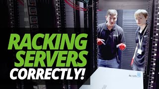 A DAY in the LIFE of the DATA CENTRE | RACKING SERVERS with ASH & JAME