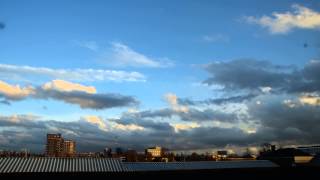 preview picture of video 'Timlaps zonsondergang Nederland Nijmegen'