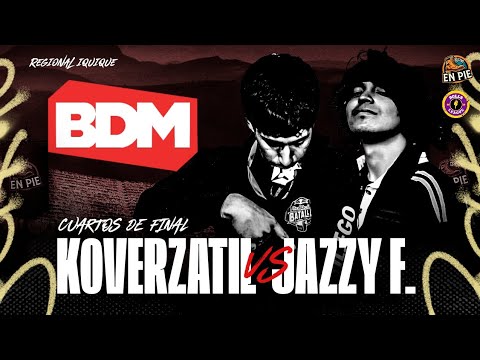 Koverzatil v/s Jazzy Fella - 4tos De Final BDM Regional Iquique - El Ultimo En Pie Fecha V