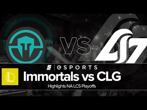 Highlights: IMT vs CLG (NA LCS Summer Playoffs 3rd Place)