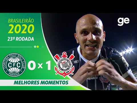 CORITIBA 0 X 1 CORINTHIANS | MELHORES MOMENTOS | 23ª RODADA BRASILEIRÃO 2020 | ge.globo