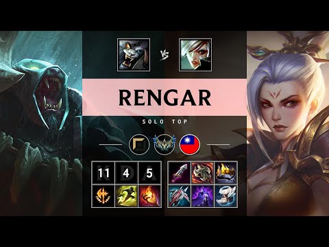 Rengar Top vs Riven - TW Challenger Patch 25.12
