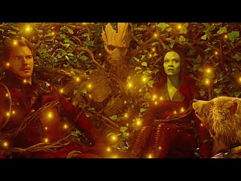 We Are Groot. Groot's Sacrifice for his team Scene Clip HD