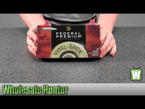 Federal Cartridge 7mm Remington Magnum 160Gr Trophy Bond V-Shock per 20 P7RTT1 Unboxing