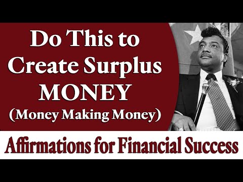 Rev. Ike's Affirmations for Financial Success - Do This to Create Surplus Money