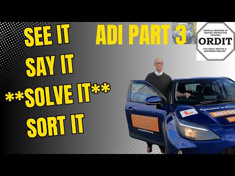 adi part 3 training - Do you  See it, say it, solve it, Sort it?