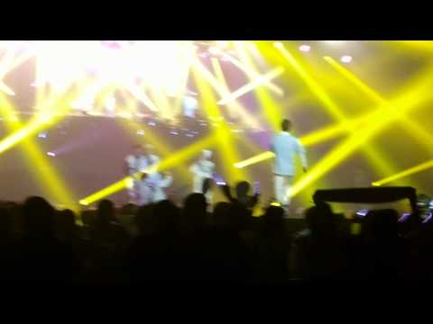 141123 Teentop Walk by- My dear angels in bkk