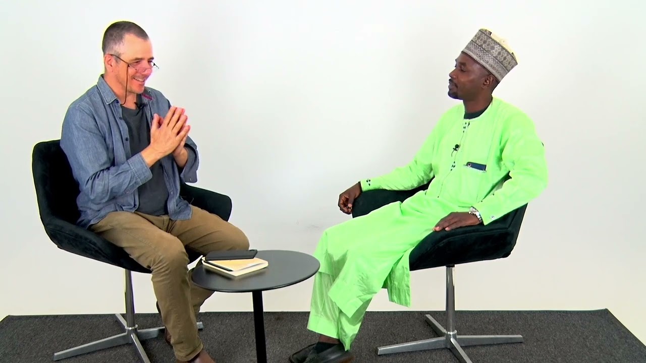 Dr. Mustapha Abubakar cientista e inovador nigeriano na USP Ribeirão - entrevista com Rogério Calia